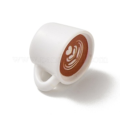 Opaque Resin Drink Pendants&nbsp;X-FIND-Z043-02D