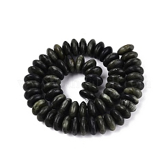 天然中国翡翠 南部翡翠ビーズ連  ソーサービーズ  11.5~12x4.5~5.5mm  穴：0.7~1.2mm  約59~61個/連  12.40~12.80インチ（31.5~32.5cm）&nbsp;G-Q606-64A-02