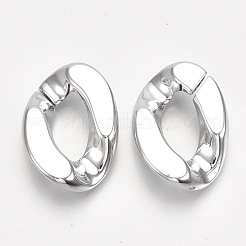 UV Plating ABS Plastic Linking Rings&nbsp;X-CCB-S162-03P