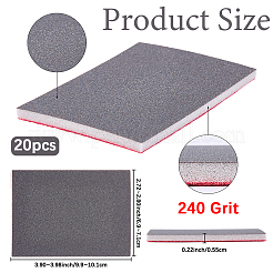 20Pcs 240 Grit Sanding Sponge Grit Sanding Blocks&nbsp;TOOL-SP0001-05C