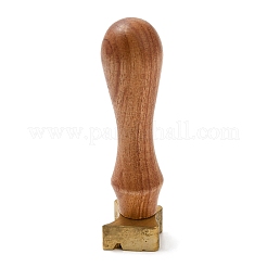 (Defective Closeout Sale: Oxidized)Wood Wax Seal Handles&nbsp;STAM-XCP0001-03LG