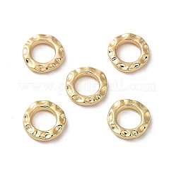 Rack Plating Zinc Alloy Linking Rings&nbsp;PALLOY-F305-06B-G