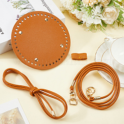 1 Bag DIY Round-shaped Bucket Bag Making Kits&nbsp;PURS-CL0001-09A