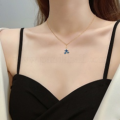 90個6スタイルアロイエナメルペンダント  ライトゴールド  星のチャーム  ミックスカラー  18x14x2mm  穴：2.2mm&nbsp;JX583A