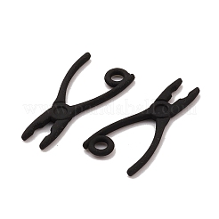 Spray Painted Alloy Pendants&nbsp;PALLOY-K003-09