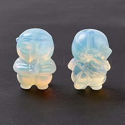 オパールビーズ  忍者  19~19.5x14〜X 13~14mm  穴：1.2~1.4mm&nbsp;G-E006-02