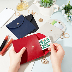 4Pcs 4 Colors Imitation Leather Jewelry Storage Bags&nbsp;AJEW-GA0004-55A
