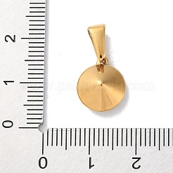 PVD Vacuum Plating 304 Stainless Steel Pendants&nbsp;STAS-C107-04G-06