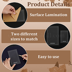 2Pcs 2 Sizes Acrylic Measuring Tools Sets&nbsp;DIY-BC0014-14
