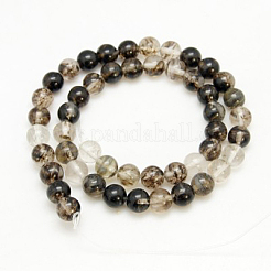 Black Watermelon Stone Glass Beads Strands&nbsp;X-G-G152-8mm-4