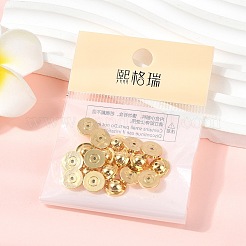 シェグレイス ブラス イヤーナット  ピアスバックキャッチ  カドミウムフリー＆ニッケルフリー＆鉛フリー  18KGP本金メッキ  8x4mm  穴：0.9mm&nbsp;XGR0031G-77G