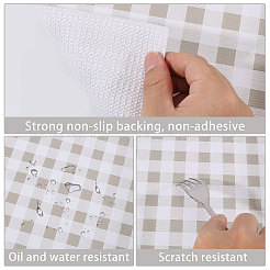 PVC Tartan Pattern Tablecloths&nbsp;AJEW-WH0077-263