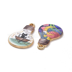 Alloy Enamel Pendants&nbsp;ENAM-A139-13G