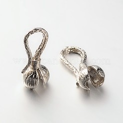 Brass Bead Tips&nbsp;KK-N0070-02-B