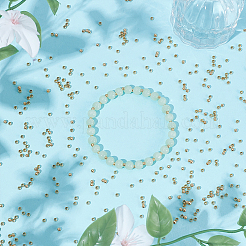 1000Pcs Brass Crimp Beads&nbsp;KK-UN0005-78