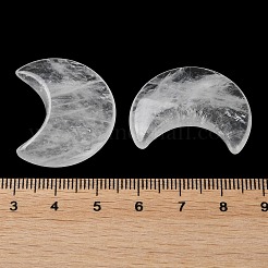 Natural Quartz Crystal Moon Palm Stones&nbsp;G-M416-04D