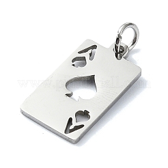 Non-Tarnish 304 Stainless Steel Pendants&nbsp;STAS-C097-65P