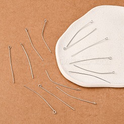 アイアン製9ピン  カドミウムフリー＆ニッケルフリー＆鉛フリー  プラチナ  50x0.7mm  穴：2mm  約5000個/1000g&nbsp;EP5.0cm-NF
