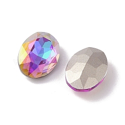 Glass Rhinestone Cabochons&nbsp;RGLA-L029-02B-HELA