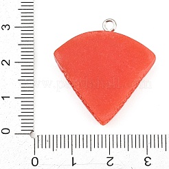 Opaque Resin Imitation Fruit Pendants&nbsp;RE-CBA3138-01B-P