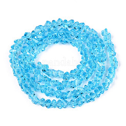 Transparent Glass Beads Strands&nbsp;GLAA-N018-4mm-03