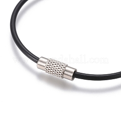 Stainless Steel Wire Keychain Clasps&nbsp;STAS-WH0014-42B