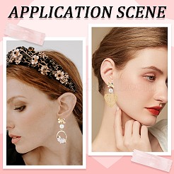 24Pcs Brass Stud Earring Findings&nbsp;KK-SC0003-91