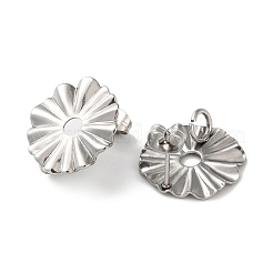 Non-Tarnish 304 Stainless Steel Stud Earring Findings&nbsp;STAS-P328-15P