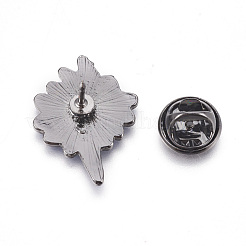 Alloy Safety Brooches&nbsp;JEWB-TAC0001-14