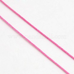 ナイロン編組糸  ジュエリー製作やマクラメ工芸用の中国結び紐  ミックスカラー  0.4mm  約109.36ヤード（100m）/ロール&nbsp;NWIR-G010-M