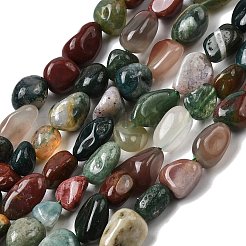 Natural Indian Agate Beads Strands&nbsp;G-P601-A09-02