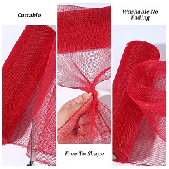 3 Rolls 3 Colors Plastic Wrapping Mesh Paper&nbsp;DIY-CY0001-12
