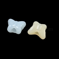 プラスチックビーズ  模造ゼリー  蝶  ミックスカラー  10x11.5x6.5mm  穴：3.5mm  約1470個/500g&nbsp;KY-F023-18