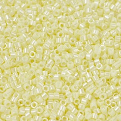 MIYUKIデリカビーズ  シリンダー  日本製シードビーズ  11/0  （db1531)不透明な淡黄色のセイロン  1.3x1.6mm  穴：0.8mm  約2000PCS /ボトル  10 G /ボトル&nbsp;SEED-JP0008-DB1531