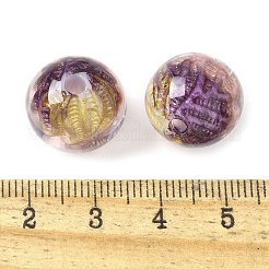 Two Tone Transparent Acrylic Beads&nbsp;OACR-D304-02I