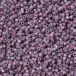 MIYUKIデリカビーズ  シリンダー  日本製シードビーズ  11/0  (db1066) マットメタリックヘザーゴールドアイリス  1.3x1.6mm  穴：0.8mm  約20000個/袋  100 G /袋&nbsp;SEED-J020-DB1066