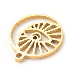201 Stainless Steel Pendants&nbsp;X-STAS-G258-09G