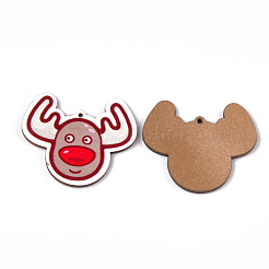 Printed Basswood Pendants&nbsp;X-WOOD-S045-053
