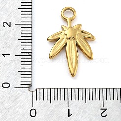 Ion Plating(IP) 304 Stainless Steel Pendants&nbsp;STAS-P379-02A-G