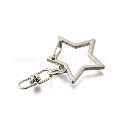 Alloy & Iron Swivel Clasps Lanyard Snap Hook&nbsp;FIND-Q003-04P