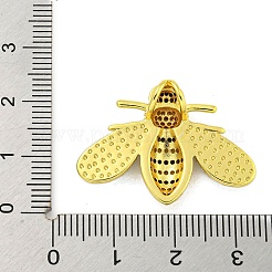 Real 18K Gold Plated Brass Micro Pave Cubic Zirconia Pendants&nbsp;KK-R159-33G