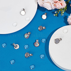 Blank Dome Clip-on Earring Making Kit&nbsp;DIY-UN0005-21