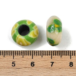 Handmade Polymer Clay European Beads&nbsp;CLAY-A005-01