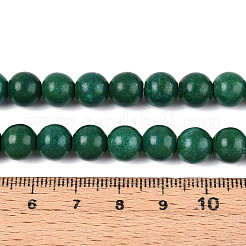 Synthetic Turquoise Round Beads Strands&nbsp;TURQ-T004-14A