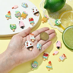 20Pcs 10 Styles Resin Cabochons&nbsp;CRES-YW0001-30