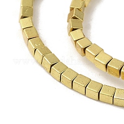 Electroplated Synthetic Non-magnetic Hematite Beads Strands&nbsp;G-I364-G01-G