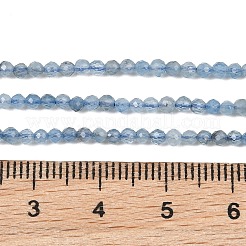 Natural Devil Blue Aquamarine Beads Strands&nbsp;GG-CBAF158-D01-01