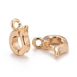 Brass Hinged Bails&nbsp;KK-Z023-18G