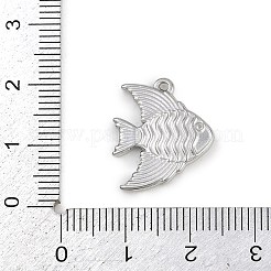 304 Stainless Steel Pendants&nbsp;STAS-K287-08B-P
