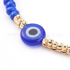 Adjustable Nylon Cord Braided Bead Bracelets&nbsp;BJEW-JB06023-03